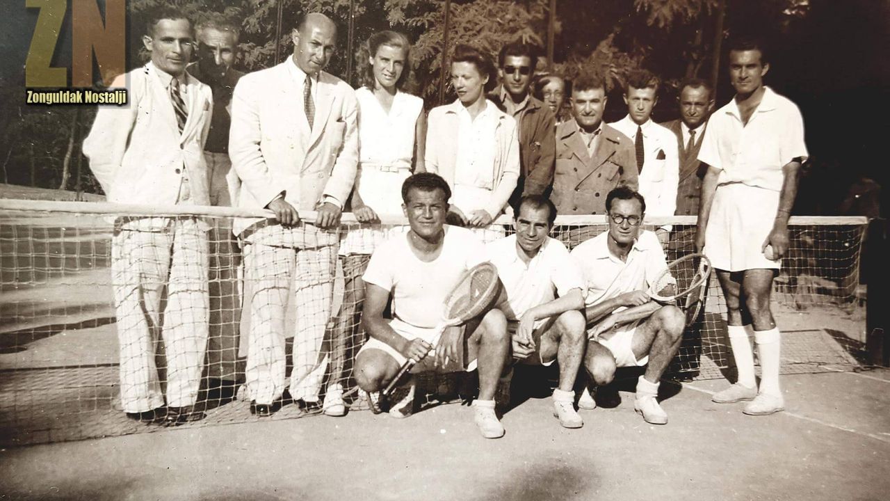 Yıl 1951... Tenis Deniz İhtisas Kulübü kuruldu...