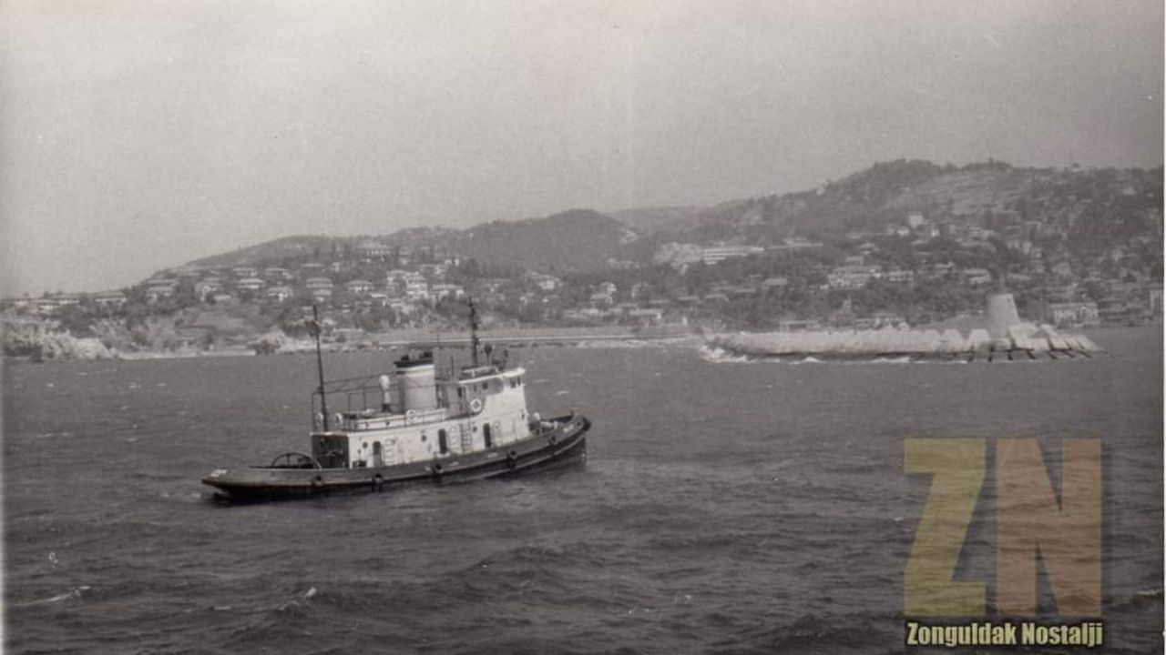 Zonguldak limanının emektar romörkörleri...