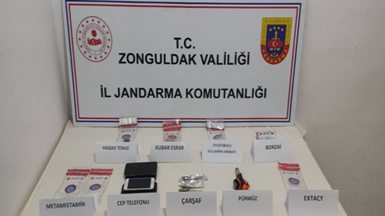 Kozlu'da operasyon: 4 gözaltı, 1 tutuklu