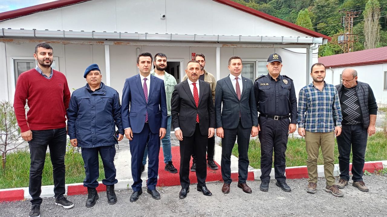 Vali Hacıbektaşoğlu Filyos tünellerini inceledi