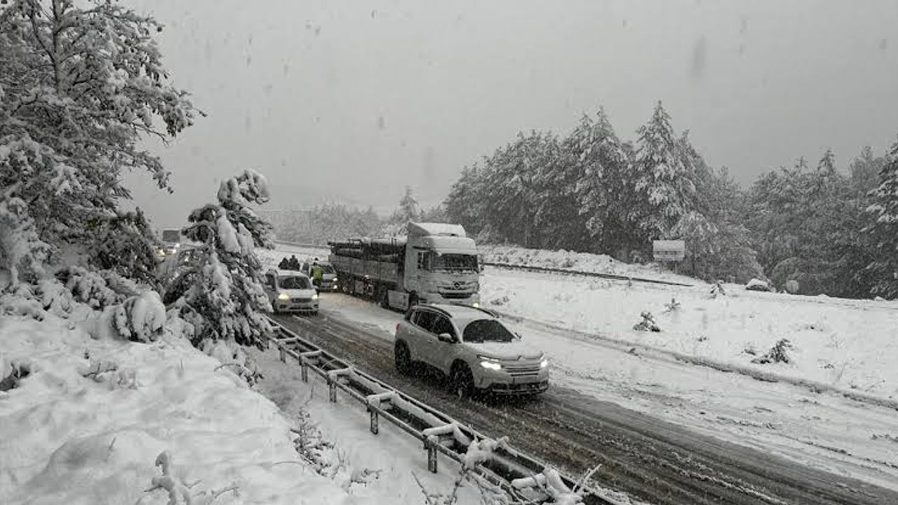 Zonguldak'a kuvvetli kar uyarısı...