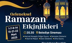 Geleneksel Ramazan etkinlikleri başlıyor