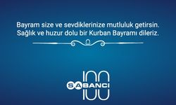 Kurban bayramınız kutlu olsun...