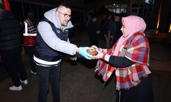 Belediye, Çaydamar'da lokma dağıttı