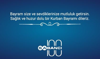 Kurban bayramınız kutlu olsun...