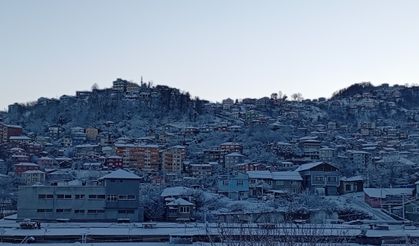 Zonguldak buz şehre döndü
