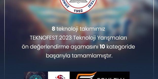 8 Teknoloji Takımı'ndan 10 büyük başarı...