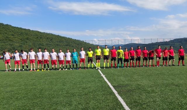 Beycuma'da futbol şöleni tamamlandı