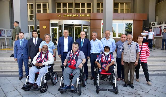 Kulüp başkanından akülü sandalye