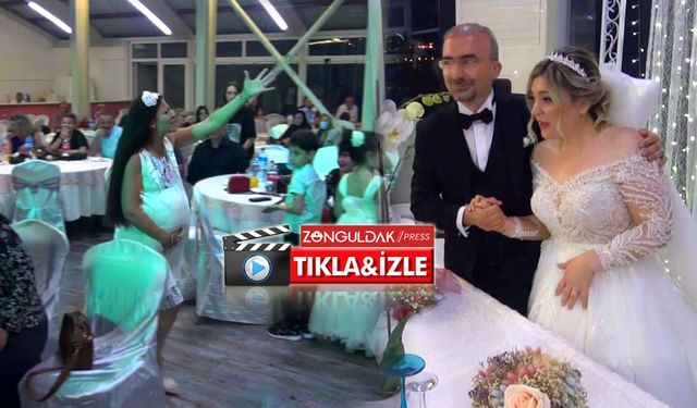 Hamile sevgili, damadın düğününü bastı!