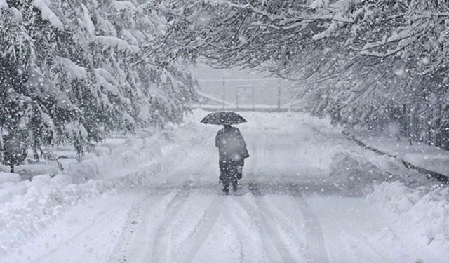 Meteorolojiden kuvvetli kar uyarısı