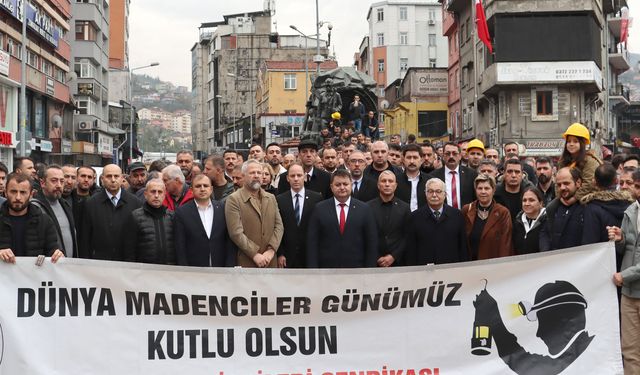 Emeğin başkentinde Dünya Madenciler Günü