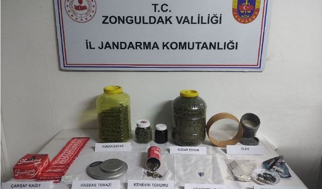 Jandarma operasyonunda 1 kişi tutuklandı