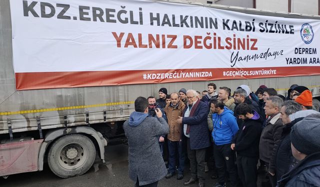 Yalnız değilsiniz, 8. tırımız da yolda...