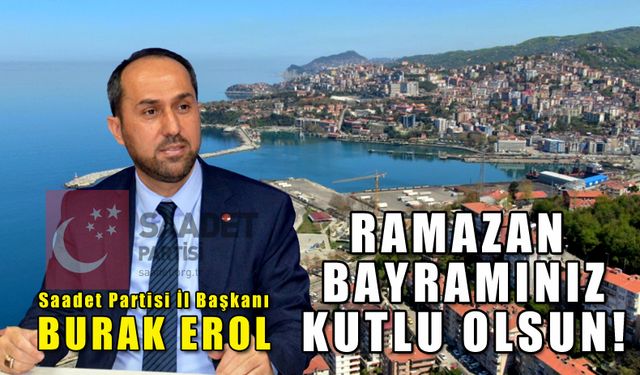 Burak Erol'dan bayram mesajı...