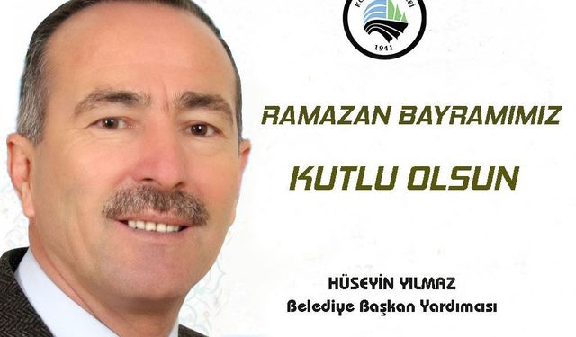 Hüseyin Yılmaz'dan bayram mesajı....