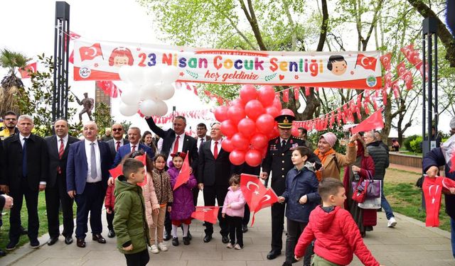 Zonguldak'ta 23 Nisan coşkusu...