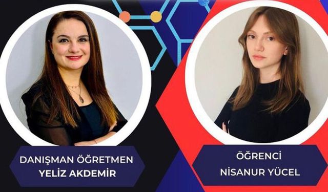 Lise öğrencilerinin TÜBİTAK proje başarısı...