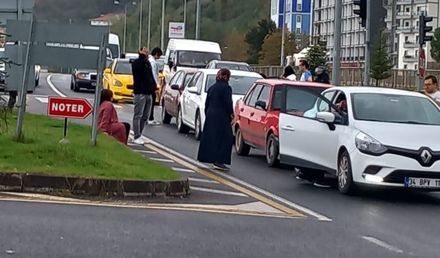 Son dakika... Kozlu'da zincirleme trafik kazası...