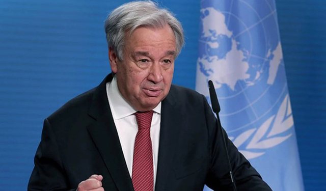 Guterres'ten bir ilk: BMGK'ya Gazze mektubu gönderdi