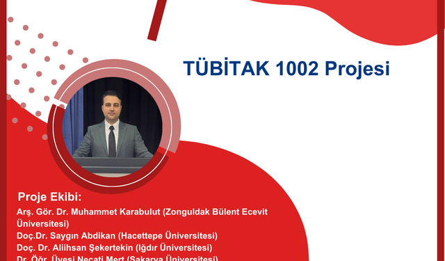 TÜBİTAK, Karabulut'un projesini kabul etti