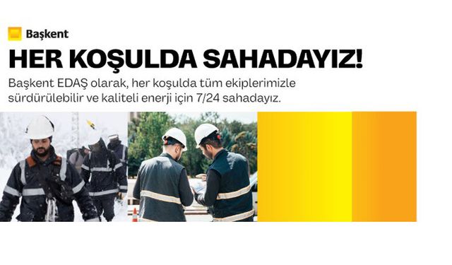 Her koşulda sahadayız