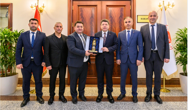 GMİS'ten Bakan Tunç'a ziyaret