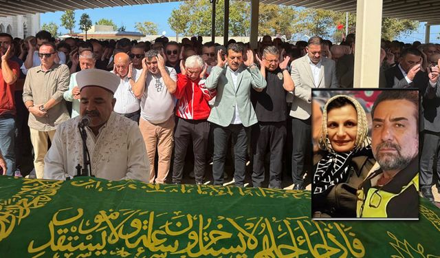 Korkmaz çifti dualarla uğurlandı