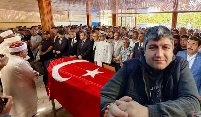 Maden şehidi dualarla uğurlandı