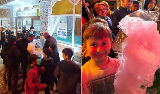 Zonguldak'ta 'en tatlı' Kadir Gecesi...