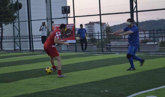 Alaplı'da 15 Temmuz futbol turnuvası yapıldı