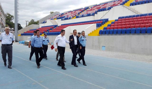 Stad Güvenlik kontrolünden geçti