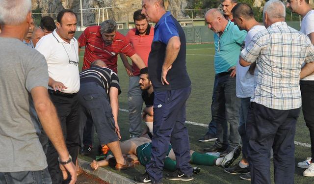 Kozlu-Ereğli maçında yumruklar tekmeler konuştu!..