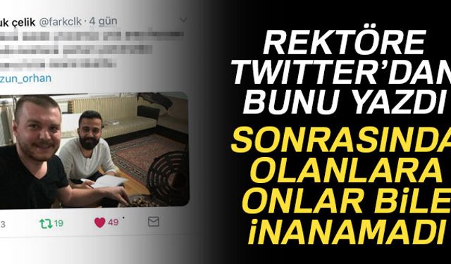 Rektör, bütünleme sınavlarına hazırlanırken soba üzerinde kestane pişiren üniversite öğrencilerin sosyal medyadan Yanımızda olmanız bize moral olurdu paylaşımını görünce evlerine misafir oldu