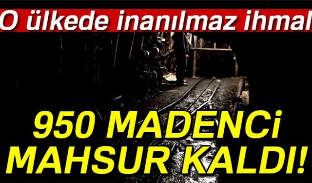 Güney Afrikada bir altın madeninde çalışan 950 maden işçisi elektrik kesintisi nedeniyle mahsur kaldı