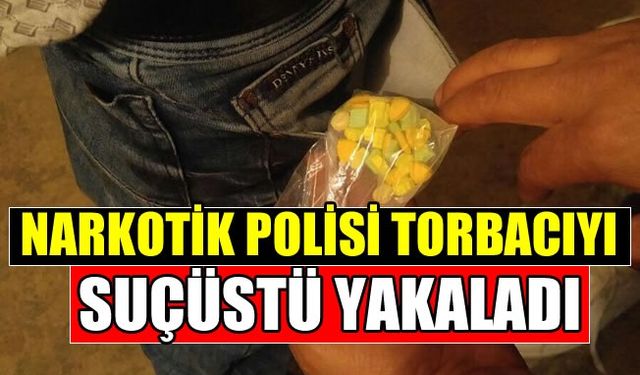 Zonguldak'ın Alaplı ilçesinde bir kişi polisin takibi sonucu bonzai satarken suçüstü yakalandı