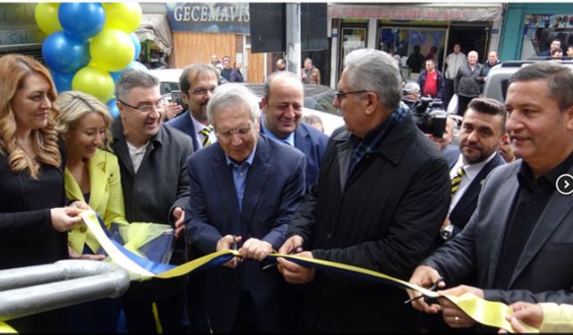 Aziz Yıldırım, Kozlu'da pota açılışı yaptı...