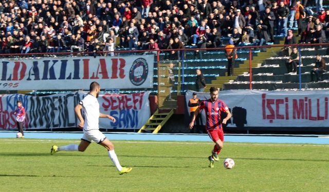 Zonguldak Kömürspor deplasmanda farklı mağlup oldu...