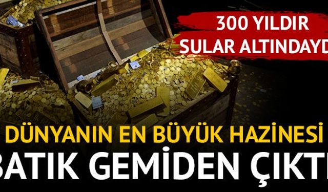 Arkeologlar, 1708 yılında Karayip Denizi'nde İngiliz kuvvetleri tarafından batırılan İspanyol gemisi San Jose'den 10 milyar dolar değerinde hazine buldu