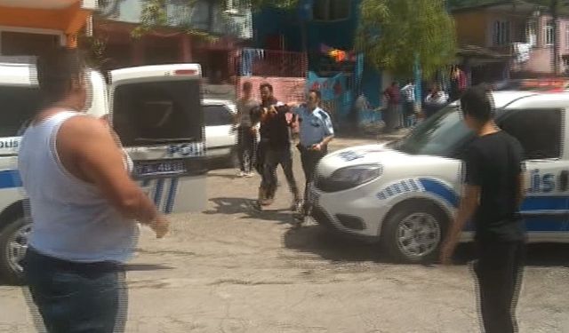 Polis, onu  biber gazı sıkarak dizginleyebildi!..