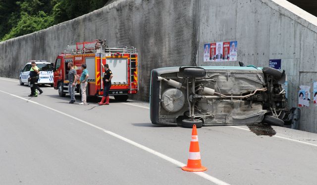 Bu araçtan burnu dahi kanamadan çıktı!..