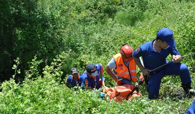 Otomobil şarampole uçtu: 2 ölü, 3 yaralı!..