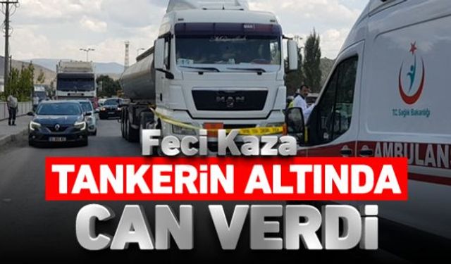 Yolun karşısına geçmeye çalışan yaşlı adam tırın altında kalarak hayatını kaybetti