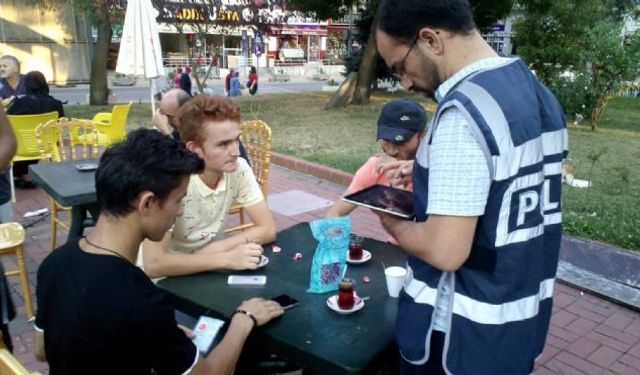 Polis, Huzurlu Bayram uygulaması yaptı...