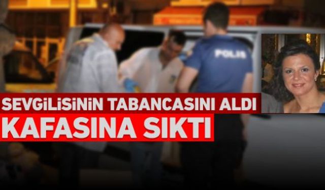 Karabükte, iddiaya göre tartıştığı evli polis sevgilisinin beylik tabancasını başına dayayarak ateş eden Pınar E