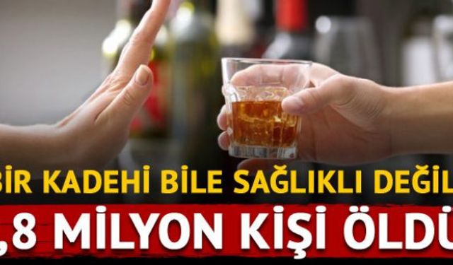 Alkolün etkileriyle ilgili yayımlanan yeni bir araştırma, alkol tüketimini sağlıklı kılan belirli bir miktarın olmadığını ortaya koydu