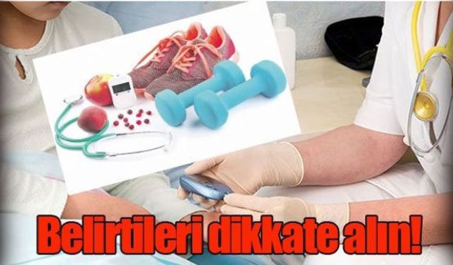 Çok su içmek, çok acıkmak, sık idrara çıkmak kan şekerindeki dengesizlik nedeniyle oluşan diyabetin tipik belirtileri