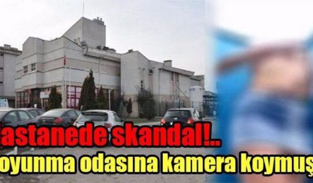 Kadın personelin soyunma odasına kamera koyduğu iddia edilen temizlik görevlisi H