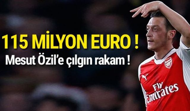 Zonguldaklı Mesut Özil, Çin'den 115 milyon Euro'luk teklif aldığını ve bunu reddettiğini açıkladı