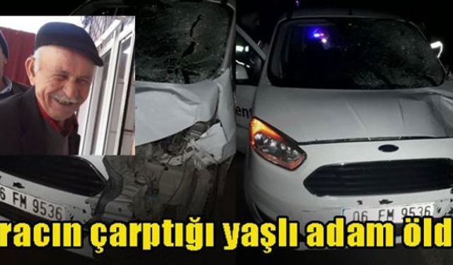 Zonguldak'ta yolun karşısına geçerken otomobilin çarptığı 86 yaşındaki Ali Kaymak hayatını kaybetti